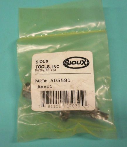 SIOUX TOOLS SP505581 PIN ANVIL ASSEMBLY 505581 NEW IN PKG