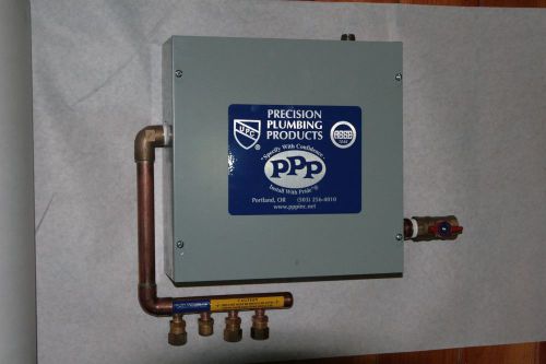 Precision plumbing products ppp pt-4 electronic trap primer 5/8&#034; manifold w/ box for sale