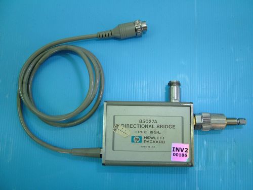 HP 85027A Directional Bridge 10MHz - 18GHz For 8757A, 8756, 8755  INV2