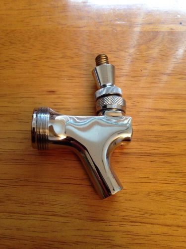 DRAFT BEER FAUCET - CHROME Plated Fantastic Shape