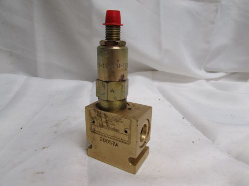 VICKERS 20057A RELIEF VALVE BLOCK ASSEMBLY ***XLNT***