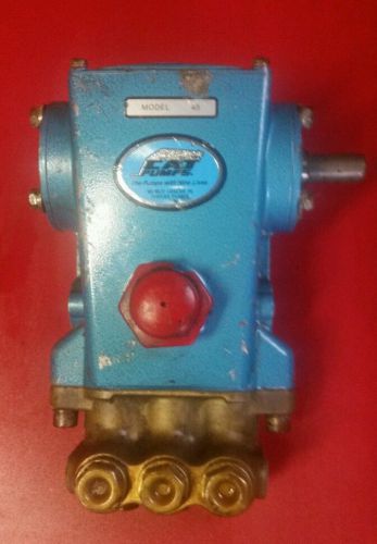 Cat model 45 pressure washer Pump