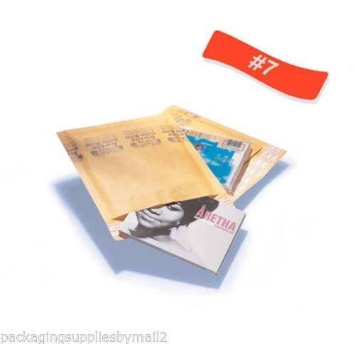 100 #7 kraft bubble mailers padded envelopes 14.25x20 for sale