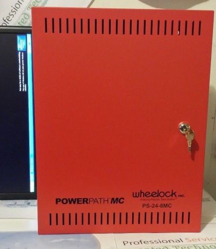 Cooper Wheelock POWERPATH PS-24-8MC Proprietary Power Supply Each output 3.0 Amp