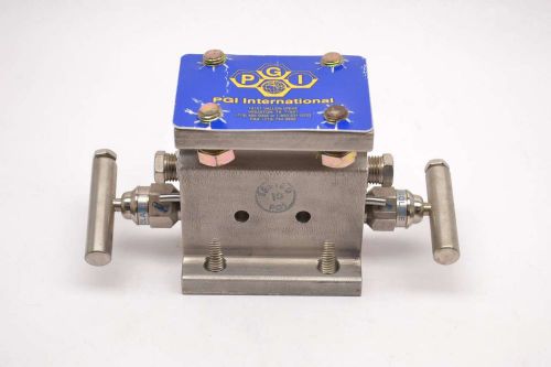 Pgi m-750scj manifold 3 way valve differential pressure transmitter part b494735 for sale