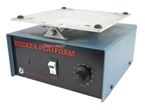 Bellco 7740-10000 Laboratory Lab 9&#034;x9.5&#034; Plate Adjustable Speed Rocker Platform