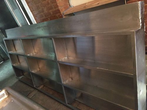 stainless steel shelves