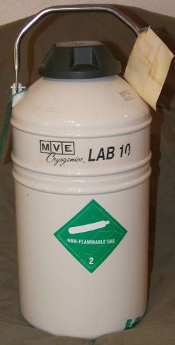 MVE CRYOGENICS LAB 10 LIQUID NITROGEN CONTAINER