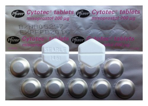 FREE INTL SHIP - Genuine Pfizer CYTO - OTC Stomach Ulcer Med - 10 x 200 mcg Tabs