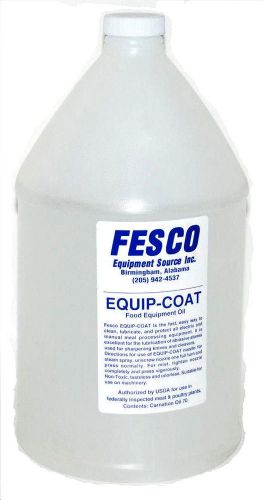&#034;Fesco&#034; Equip-Coat Food Equipment Oil {Edible} 4 Gallons