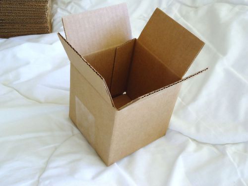 10 4x4x4 Tharco Corrugated Shipping Boxes