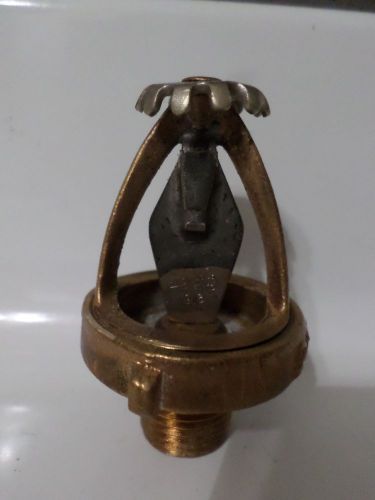 Vintage 1916 Grinnell Fire Sprinkler Patented 1889 brass antique