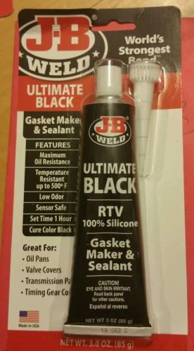 Jb weld ultimate black silicone