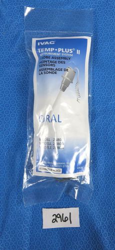 IVAC Temp-Plus II Oral Probe Assembly 2880A *New*