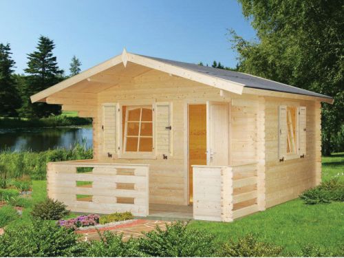 Small diy log cabin kit* 10&#039;7&#034; x 10&#039;7&#034;, inside: 112/sqf *free terrace!!!* for sale