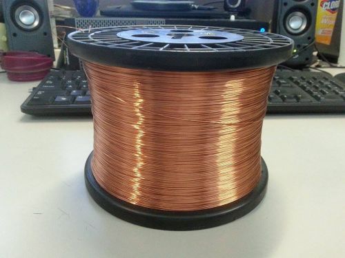 Reel of 24 AWG Enameled Wire Approx +/-10 Lbs pounds - Tesla Magnet Motor