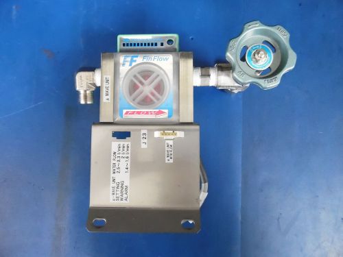 Tokyo flow meter mn: ff-moa85 0.35mpa(g) 12-24v w/fujikin &amp; finflow attachments for sale
