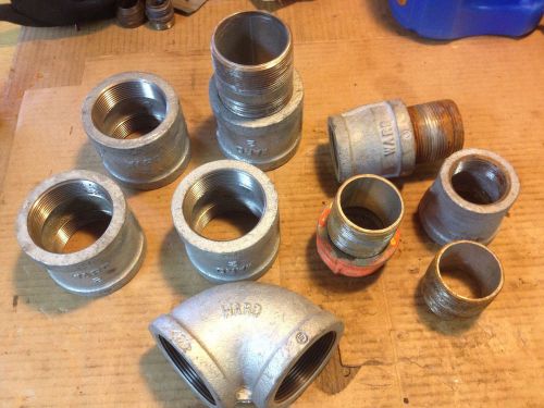 Malleable Galvanized Iron Pipe Fittings Miscellaneous sizes