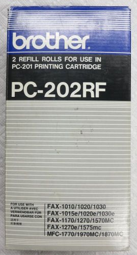 NEW old stock Brother PC-202RF Fax Ribbon *sealed*
