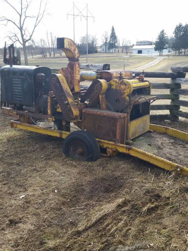 30&#034; Engine driven Planer on trailer woodworking planer
