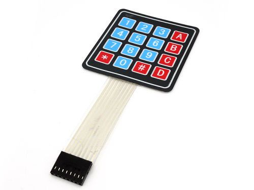Sealed Membrane 4*4 Button Pad with Sticker 8Pin Keyboard DIY Maker Seeed BOOOLE