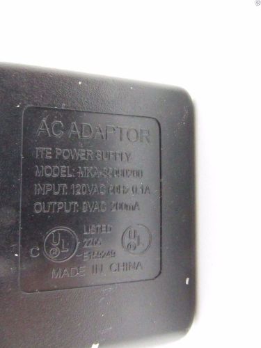 Genuine replacement mka-35090200 ac adaptor  9v 200ma for sale