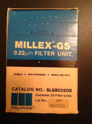 Millex-GS 0.22 um filter unit