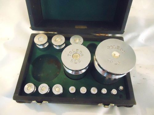 14 mettler toledo balance scale calibration test weight kit for sale