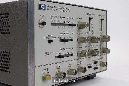 HP Agilent 8012B Gated Pulse Generator  1 Hz to 50 MHz Variable Slope, Delays