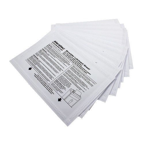Aleratec 240165 CD DVD Shredder Lubricant Sheet 12-Pack Easy to Use No Mess