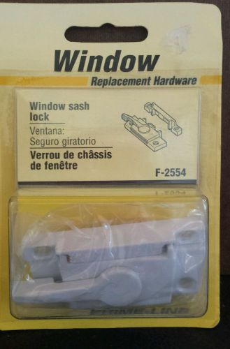 CRL white window sash lack with 2-1/8&#034; Screw holes F2554