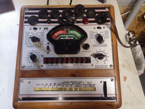 Simpson model 305 tube tester working condition!