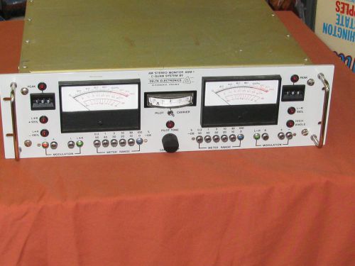 DELTA ELECTRONICS AM STEREO MONITOR  ASM-1 C-QUAM SYSTEM