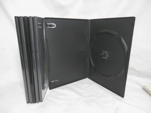 Lot of 75 Single Slim Thin DVD CD Storage Cases - Free Shipping