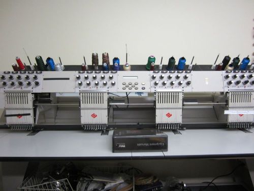 Melco 4 head 10 needle Embroidery Machine