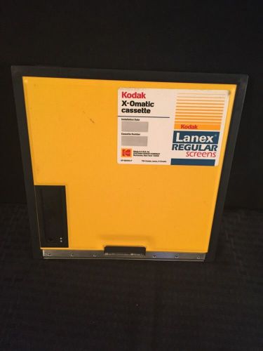 KODAK X-Omatic Cassette Lanex Regular Screens 24x24cm Good Condition