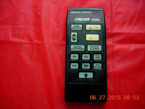 Stalker dual police radar handheld remote-guarantee! for sale
