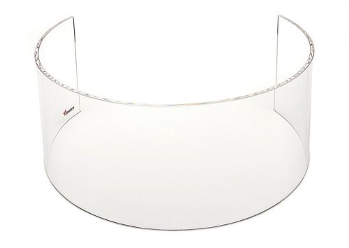 Rosseto SA110 Short Acrylic Wind Guard for 7-Inch Round Warmer, Clear