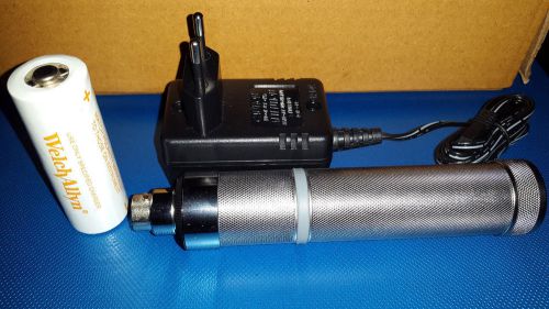 Welch Allyn 3.5v Ni-Cad Rechargeable Battery Handle &amp; Charger # 71054-C &#034;&#034;