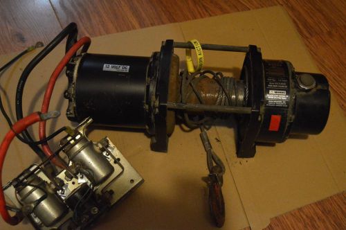 Warn  Industrial Winch H2000 with Solenoid Switch. no remote