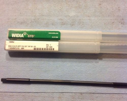 Widia gtd m5x0.8 metric course high speed steel spiral point tap 18962 lot of 3 for sale