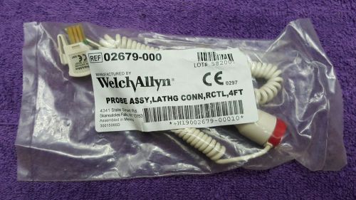 WELCH ALLYN 02679-100  9&#039; RECTAL PROBE FOR 678/679 THERMOMETER/SPOT VITAL SIGN