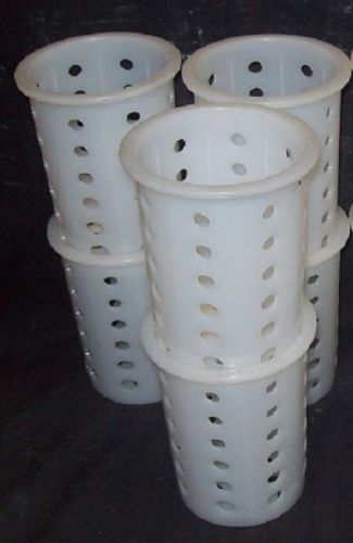 Restaurant equipment bar supplies 6  flatware cylinder caddy insert for sale