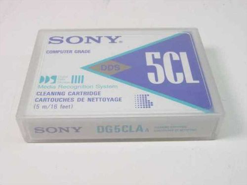 Sony DG5CL Media Recognition System Cleaning Cartridge