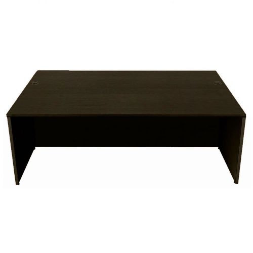 4 foot executive desk shell cherryman amber black cherry laminate four ft for sale