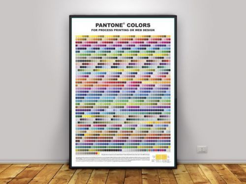 Pantone colors guide - poster xxl for sale