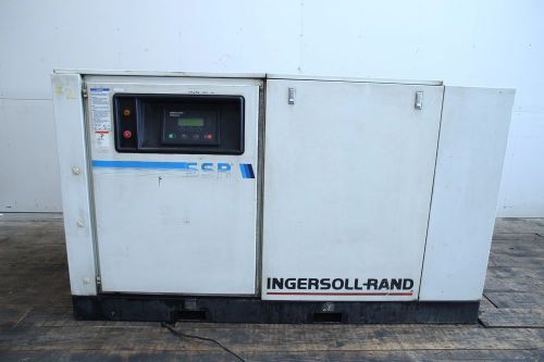 Ingersoll rand ssr-ep60 rotary screw air compressor 60hp 241 cfm well maintained for sale