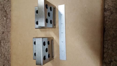 Matching pair of ground angle plates tooling