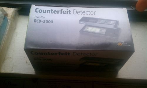 office : ROYAL Detector Counterfeit Money UV Magnetic Checker / Tester rcd-2000