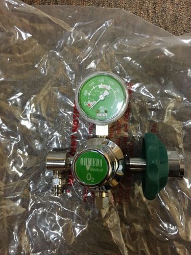 Medical gas regulator preset regulator, hand-tight cga 540, o2 diss check for sale